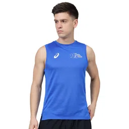 ASICS Men Typography Printed Round Neck T-shirt-picture-24