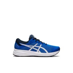 Asics Men's Electric Blue & White Running Shoes-picture-18