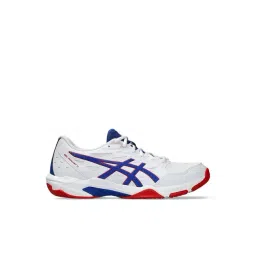 Asics Men's GEL-ROCKET 11 White Indoor Court Shoes-picture-43