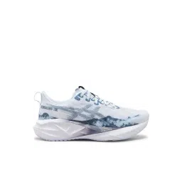 Asics Men's NOVABLAST 5 White & Winter Sea Running Shoes-picture-20