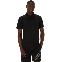 Asics Men's Performance Asics Hex Graphic Polo T-Shirt-picture-22