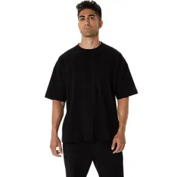 Asics Men's Performance Black Heavy Weight Relaxed Pocket T-Shirt-picture-38