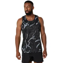 Asics Men's Performance Black Road All Over Print Singlet-picture-41