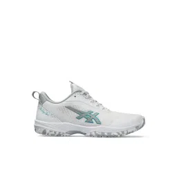 Asics Mens PRESTIGELYTE 5 OC White & Pure Silver Tennis Shoes-image-25