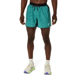 Asics Men's Rainy Lake Fujitrail All Over Print 5in Shorts-picture-15