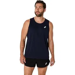 ASICS Men's Solid Regular Fit T-Shirt-picture-10