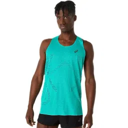 Asics Men's Wave Teal Metarun Singlet-picture-21