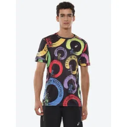 Asics Performance Black Regular Fit Printed Sports T-Shirt-picture-18