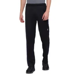 Asics Performance Black Regular Fit Self Pattern Sports Trackpants-picture-20