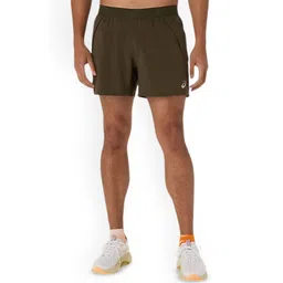 ASICS Road Men Brand Logo Print Relaxed Fit Mid Rise Shorts image 1