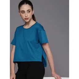 ASICS Solid Round Neck T-shirt-picture-11