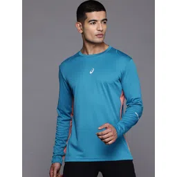 ASICS Solid Round Neck T-shirt-picture-10