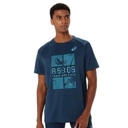 ASICS Track Practice Graphic Printed Round Neck T-Shirt-picture-39
