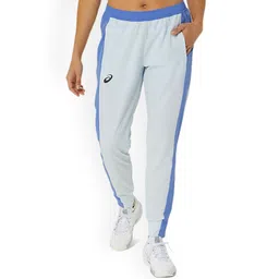 ASICS Women Colourblocked Mid-Rise Match Joggers-picture-30