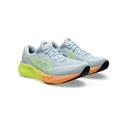 ASICS Women Gel-Pulse 15 Cool Grey/Safety Yellow Running Shoes-picture-12