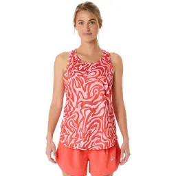 Asics Women's Coral Reef & Light Ube Road All Over Print Tank Top-picture-33