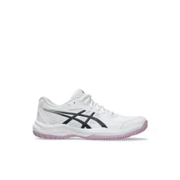 Asics Women's COURT SLIDE 4 White & Indigo Fog Tennis Shoes-picture-22