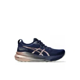 Asics Women's GEL-KAYANO 31 PLATINUM Royal Blue Running Shoes-picture-35