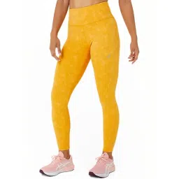 Asics Yellow Printed Sports Tights-picture-47