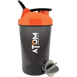 AS-IT-IS Nutrition ATOM Protein Gym Shaker for Lump free Shakes with Mixer Ball, 100% Leak proof, BPA Free, Food Grade Plastic, with Measurement, 470ml-image-7