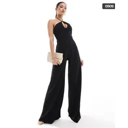 asos design Cut-Out Halter Wide-Leg Jumpsuit-picture-37