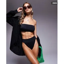 asos design Maya Mix & Match Sleek Bandeau Bikini Top-picture-14