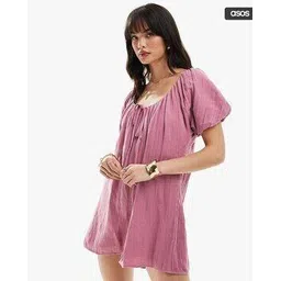 asos design Romper Playsuit with Bead Detail-picture-25