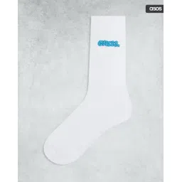 asos design Socks with Chill Embroidery-picture-44