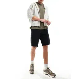 Men Cargo Shorts with Carpenter Detail-image-2