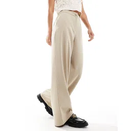 asos design Women Relaxed Tailored Fit Pull-On Pants with Insert Pockets image 2