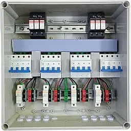 ASPA Solar DCDB 4 in 4 out 20A 1000V MCB SPD AJB DC Array Junction Distribution Box-picture-12