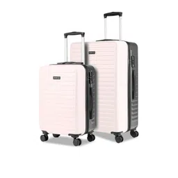 Assembly Set Of 2 Textured Hard Medium-Sized Large-Sized Trolley Bags 40L 85L-image-49