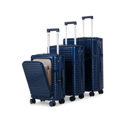 Assembly Set Of 3 Textured Hard-Sided Oblique Pro Premium Trolley-image-10