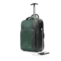 Assembly Unisex Backpack with USB Charging Port & Trolley Wheels  - Up to 15.6 inch laptop-picture-13