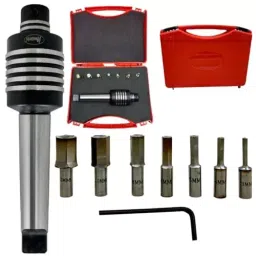 Assorts High Precision Rotary Broaching Tool 3-12 mm Range Morse Taper Shank MT-3 with 7 Hex Punches Set-picture-38