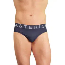 asterisk Brand Print Elasticated Waist Briefs-picture-34