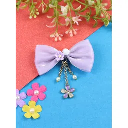 Asthetika Kids Girls Embellished Alligator Hair Clip-picture-27