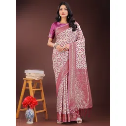Astita Woven Design Saree with Rich Woven Zari Work Border-picture-33