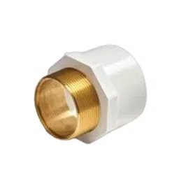 Astral 25.4 x 19.05 mm (1x¾ inch) UPVC Reducer Male Adapter Brass Threaded, M052801416-picture-27