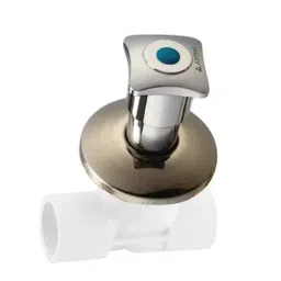 Astral Concealed Valve Swept Type Chrome Plated Square 2.0 cm Short (¾ inch) UPVC Pipe Fittings, M0528013402-picture-32