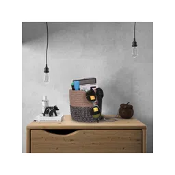 ASTRID Beige & Brown Laundry Bag-picture-19