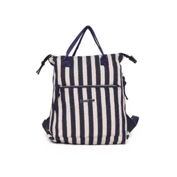ASTRID Girls Black & White Striped Backpack-picture-15