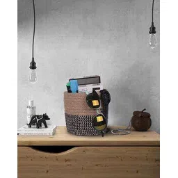 astrid Textured Jute  Basket-picture-15