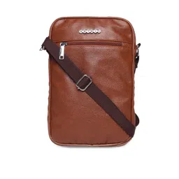 ASTRID Women Brown PU Textured Sling Bag-picture-16