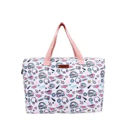 astrid Women Printed Tote Bag with Zip Closure-picture-27