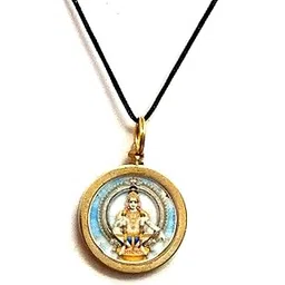 astroghar Shree God Ayyappa Swamy Yantra Mantra Brass Pendant For Men & Women-picture-16