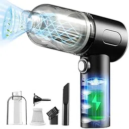 Astrophile Portable Car Vacum | Handheld Car Vacuum Cordless | Portable Car Vacuum With 21000 pa HIgh-Power-Suction-Home-Office-Pet | Car Dust Cleαner (S2)-image-46