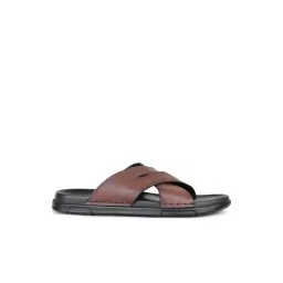 Atesber Men's Brown Cross Strap Sandals-picture-37