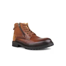 Atesber Men's Cognac Derby Boots image 2