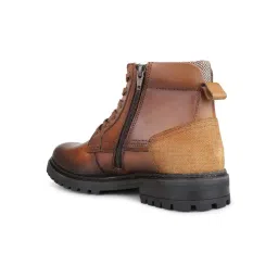 Atesber Men's Cognac Derby Boots image 3